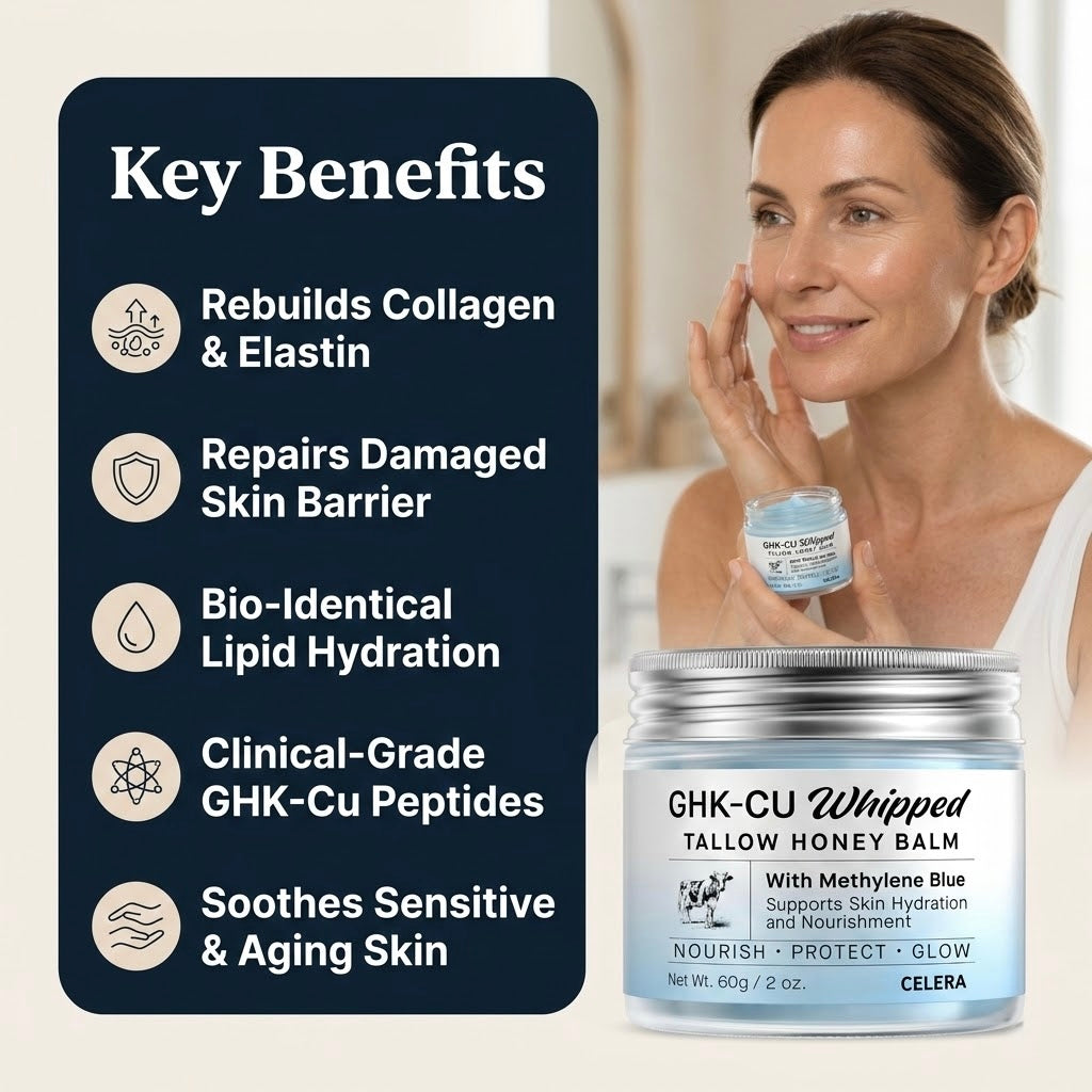 Celera GHK-CU Beef Tallow Skin Cream