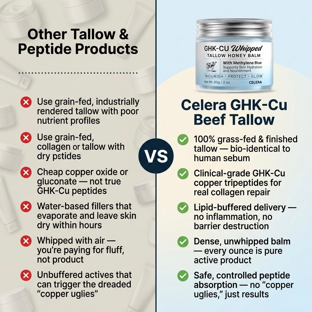 Celera GHK-CU Beef Tallow Skin Cream